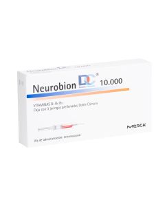 Neurobion - Caja con 3 Jeringas Prellenadas con Doble Cámara