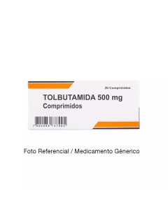 Tolbutamida 500mg - 20 Comprimidos