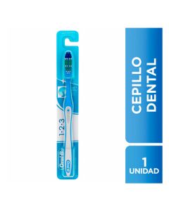 Oral-B 1 Cepillo De Dientes 1,2,3 Mediano