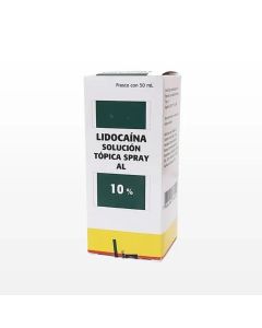 Lidocaína Clorhidrato 10% - 50ml Solución Tópica Spray