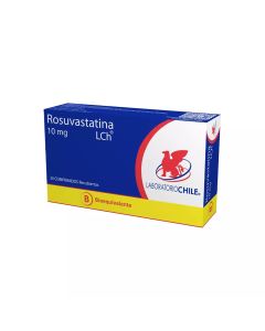 Rosuvastatina 10mg - 30 Comprimidos Recubiertos