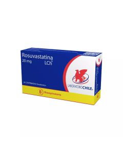 Rosuvastatina 20Mg 30 Comprimidos Recubiertos
