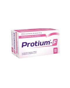 Protium-F Lactobacillus Ácidophilus 4x109UFC - 1x109UFC 30 Cápsulas