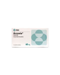 Arcoxia Etoricoxib 60mg 14 Comprimidos Recubiertos