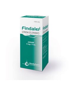 Findaler - 5mg/5ml Cetirizina Diclorhidrato - 100ml Jarabe