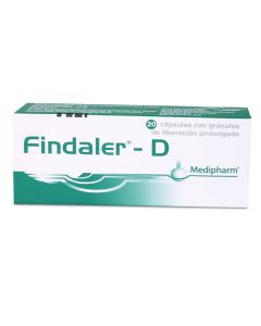 Findaler-D - 20 Cápsulas con Gránulos de Liberación Prolongada