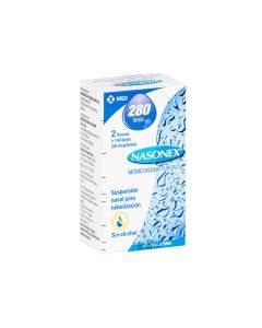 Nasonex - 50mcg/Dosis Mometasona  - 280 Dosis de Suspensión Nasal para Nebulización