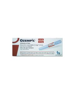 Ozempic - 2mg/1,5ml Semaglutida - 1 Dispositivo Prellenado Solución Inyectable