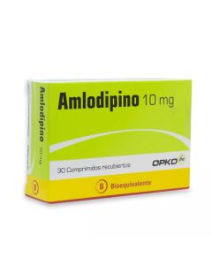 Amlodipino 10mg - 30 Comprimidos