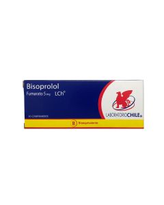 Bisoprolol 5mg - 30 Comprimidos Recubiertos