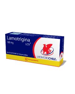 Lamotrigina 100mg - 30 Comprimidos Dispersables