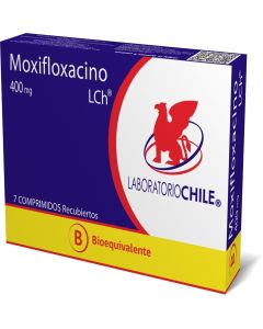 Moxifloxacino 400mg - 7 Comprimidos Recubiertos