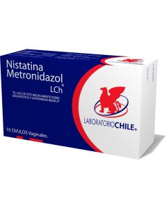 Nistatina Metronidazol 100000 U.I. 10 óvulos vaginales