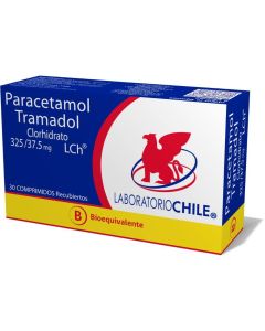 Paracetamol Tramadol - 30 Comprimidos Recubiertos