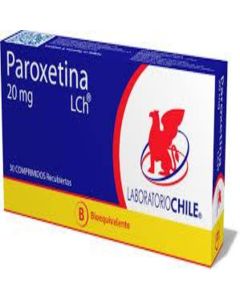 Paroxetina 20mg - 30 Comprimidos Recubiertos
