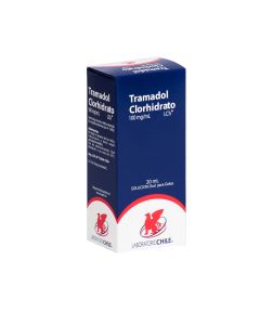Tramadol Clorhidrato 100mg/ml - 20ml Solución Oral para Gotas