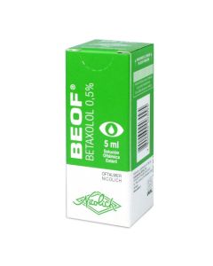 Beof Betaxolol 0,5% 5ml Solución Oftálmica