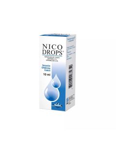 Nicodrops Nafazolina , Hipromelosa 0,025g - 0,300g - 0,100g 10Ml
