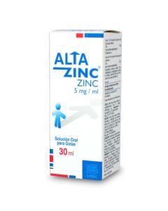 Altazinc - 5mg/ml Sulfato de Zinc - 30ml Gotas