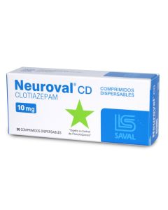 Neuroval CD 10mg 30 comprimidos dispersables