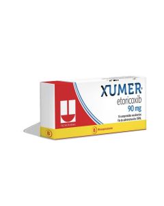Xumer Etoricoxib 90mg 14 Comprimidos Recubiertos