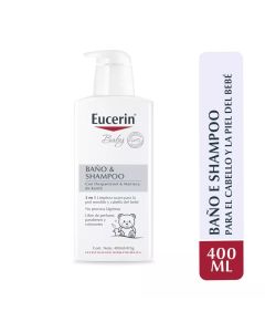 Eucerin Baby  400Ml Limpiador Baño & Shampoo