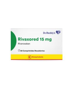 Rivaxored - 15mg Rivaroxaban - 28 Comprimidos Recubiertos