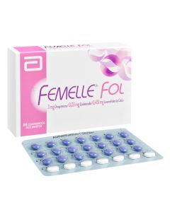 Femelle Fol - 28 Comprimidos Recubiertos - Anticonceptivo Oral
