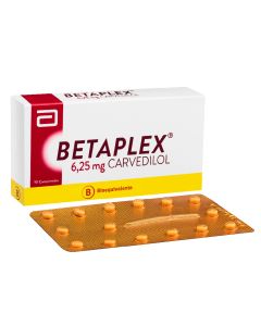 Betaplex 6,25mg 30 comprimidos recubiertos
