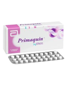 Primaquin - 2mg Estradiol - 30 Comprimidos Recubiertos