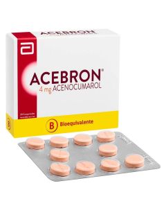 Acebron 4mg 20 comprimidos recubiertos