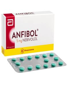 Anfibol - 5mg Nebivolol - 30 Comprimidos Recubiertos