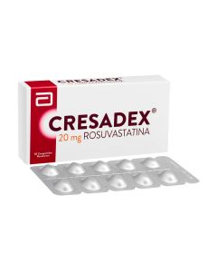 Cresadex - 20mg Rosuvastatina - 30 Comprimidos Recubiertos