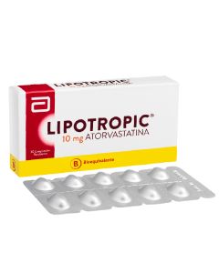 Lipotropic 10mg 30 comprimidos recurbiertos