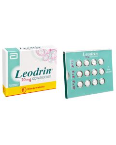 Leodrín 70 70mg 12 comprimidos recubiertos