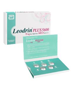 Leodrin Plus 5600 5 comprimidos recubiertos