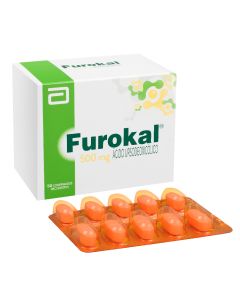 Furokal - 500mg Ácido Ursodeoxicólico - 50 Comprimidos Recubiertos