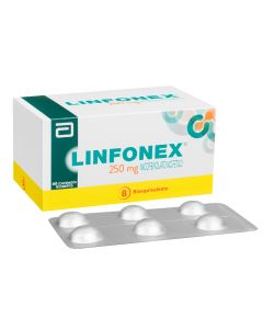 Linfonex - 250mg Micofenolato Mofetilo - 60 Comprimidos Recubiertos