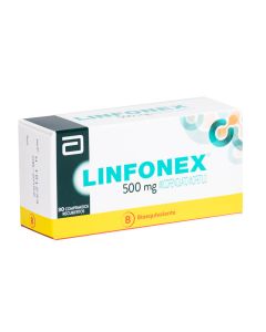 Linfonex - 500mg Micofenolato Mofetilo - 30 Comprimidos Recubiertos