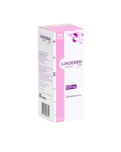 Ginoderm 0,75 mg 60 dosis gel tópico 95grs