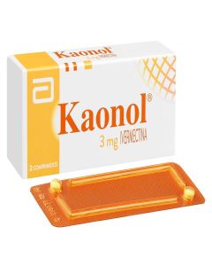 Kaonol 3 mg 2 comprimidos