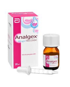 Analgex 100mg/1ml Frasco 20 ml Solución para gotas orales