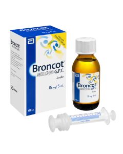 Broncot G.F.T. - 15mg/5ml Ambroxol - 120ml Jarabe