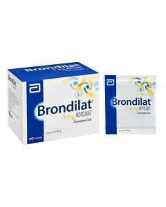 Brondilat 4mg 40 sobres Granulado oral