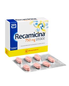 Recamicina - 750mg Levofloxacino - 7 Comprimidos Recubiertos