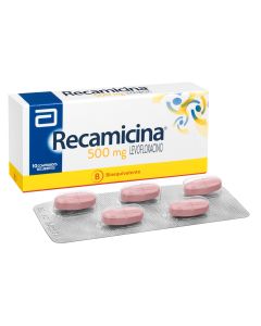 Recamicina - 500mg Levofloxacino - 10 Comprimidos Recubiertos