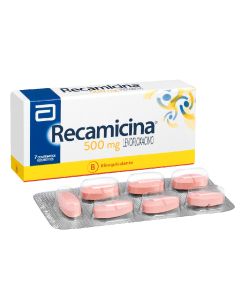 Recamicina - 500mg Levofloxacino - 7 Comprimidos Recubiertos