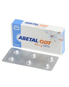 Abetal ODT 40 mg 6 comprimidos dispersables