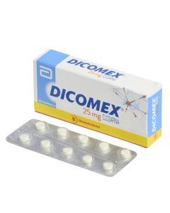 Dicomex 25mg 10 comprimidos