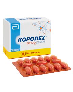Kopodex - 500mg Levetiracetam - 60 Comprimidos Recubiertos